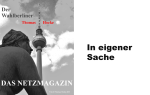 2018-06-24 In eigener Sache