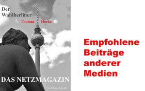 2018-07-12 Empfohlene Beiträge anderer Medien