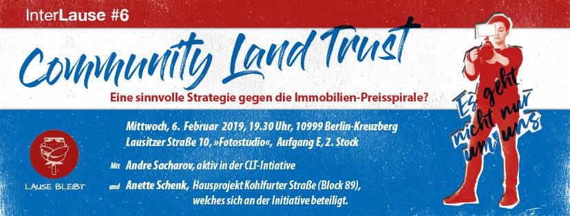 2019-07-28 Community Land Trusts (CLT) in Berlin
