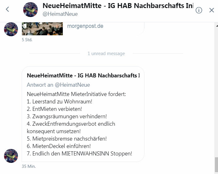 2019-03-14 politische Forderungen