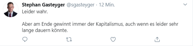2019-10-12 Der Kapitalismus gewinnt immer
