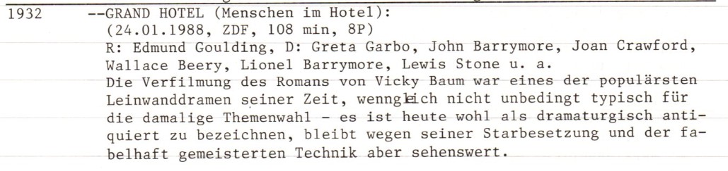 2020-10-10 FF 0105 Menschen im Hotel (Grand Hotel, USA 1932) Text
