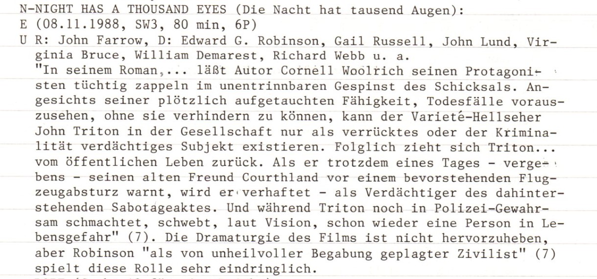 2020-12-12 FF 0293 Die Nacht hat tausend Augen Night Has a Thousand Eyes USA 1948