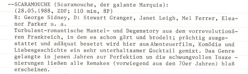 2021-01-18 FF 0352 Scaramouche, der galante Marquis Scaramouche USA 1952