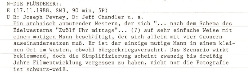 2021-05-05 FF 0464 Die Plünderer The Plunderers USA 1960