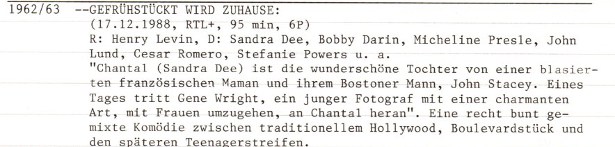 2021-05-27 FF 0486 Gefrühstückt wird zu Hause If A Man Answers USA 1962